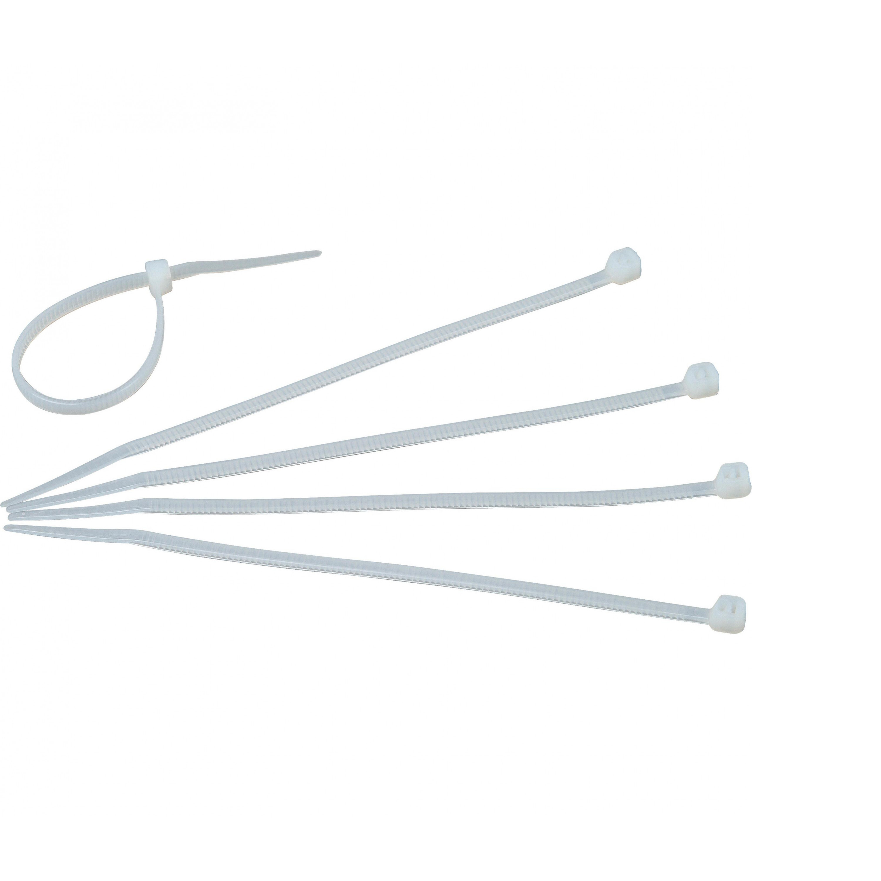 Kabelbinder transparent 50 Stück