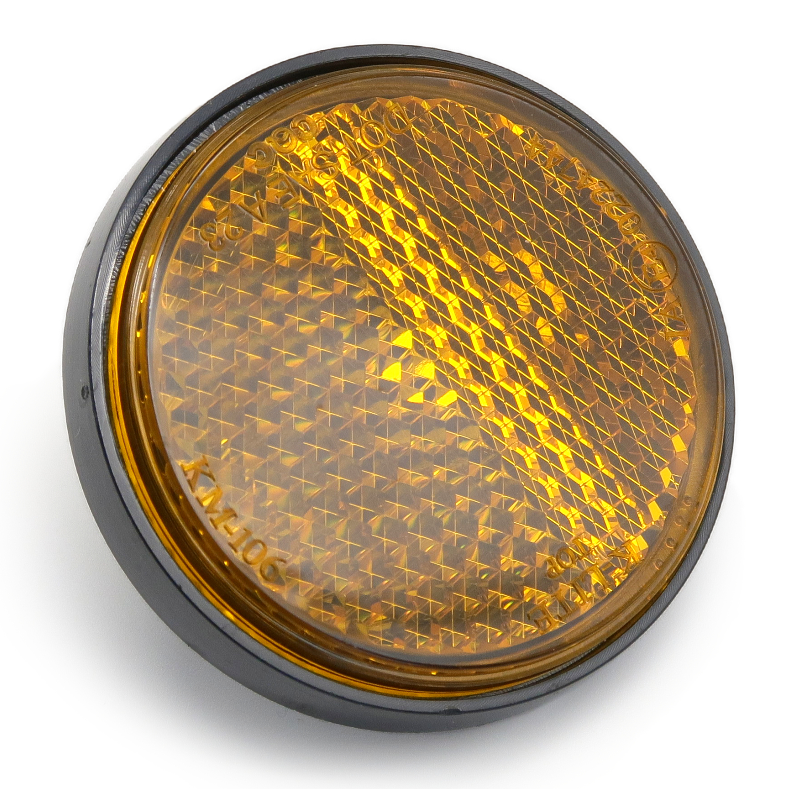 Rolektro Reflektor, rund, orange, 1 Stück für MX4