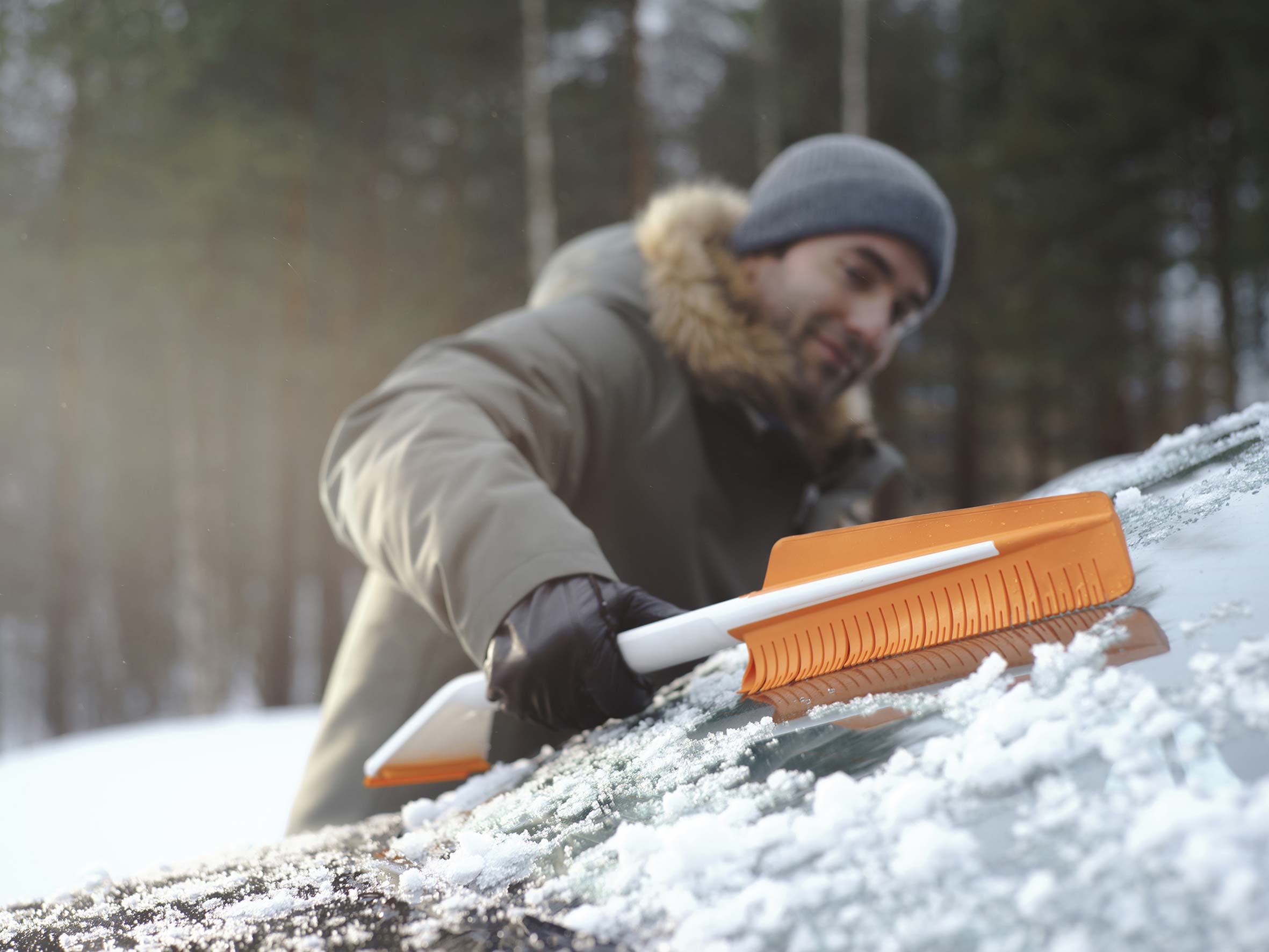 FISKARS Eisschaber / SnowXpert Eiskratzer & Schneebürste