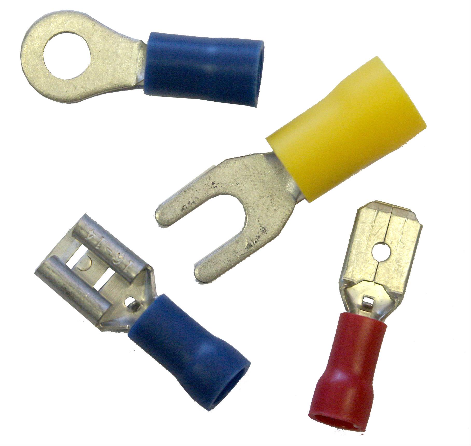 Kabelschuhsatz isol. 20 St. sort.