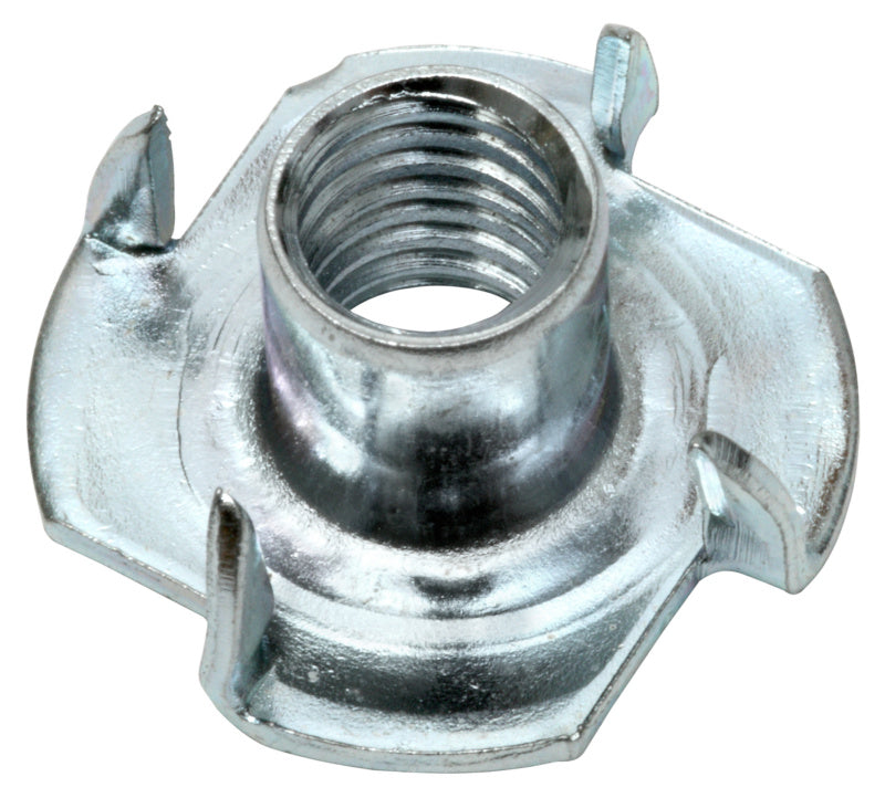 Einschlagmuttern M8 × 11 mm, Stahl verzinkt, 6 Stück
