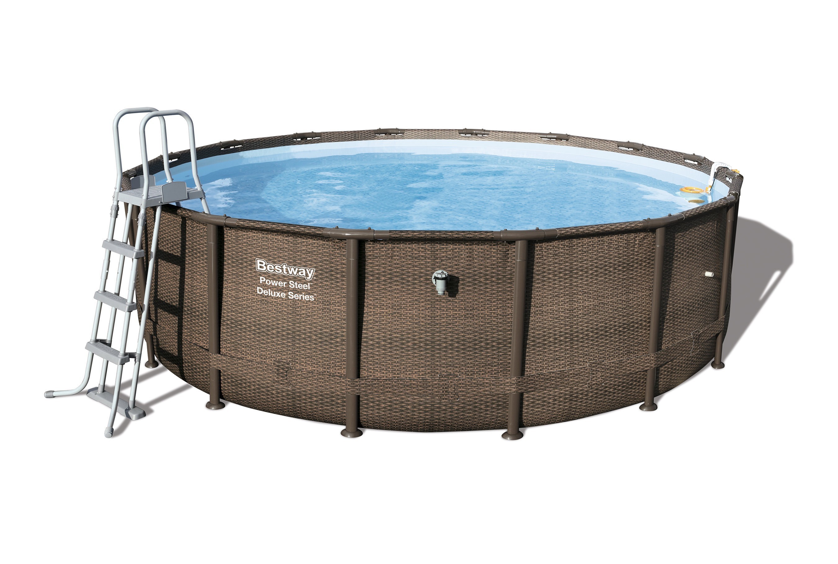 Pool / Frame Pool Bestway Power Steel Deluxe Series Set Ø 488x122cm