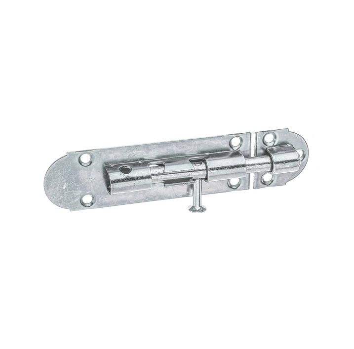 Grendelriegel Alberts Stahl verzinkt mit Knopfgriff 127x30mm
