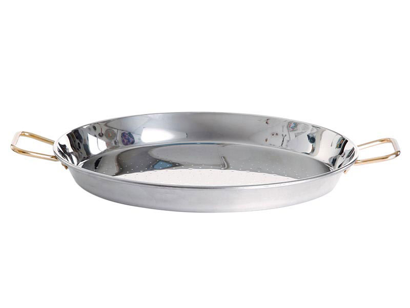 Paella World® Paella Pfanne aus Edelstahl Ø55cm
