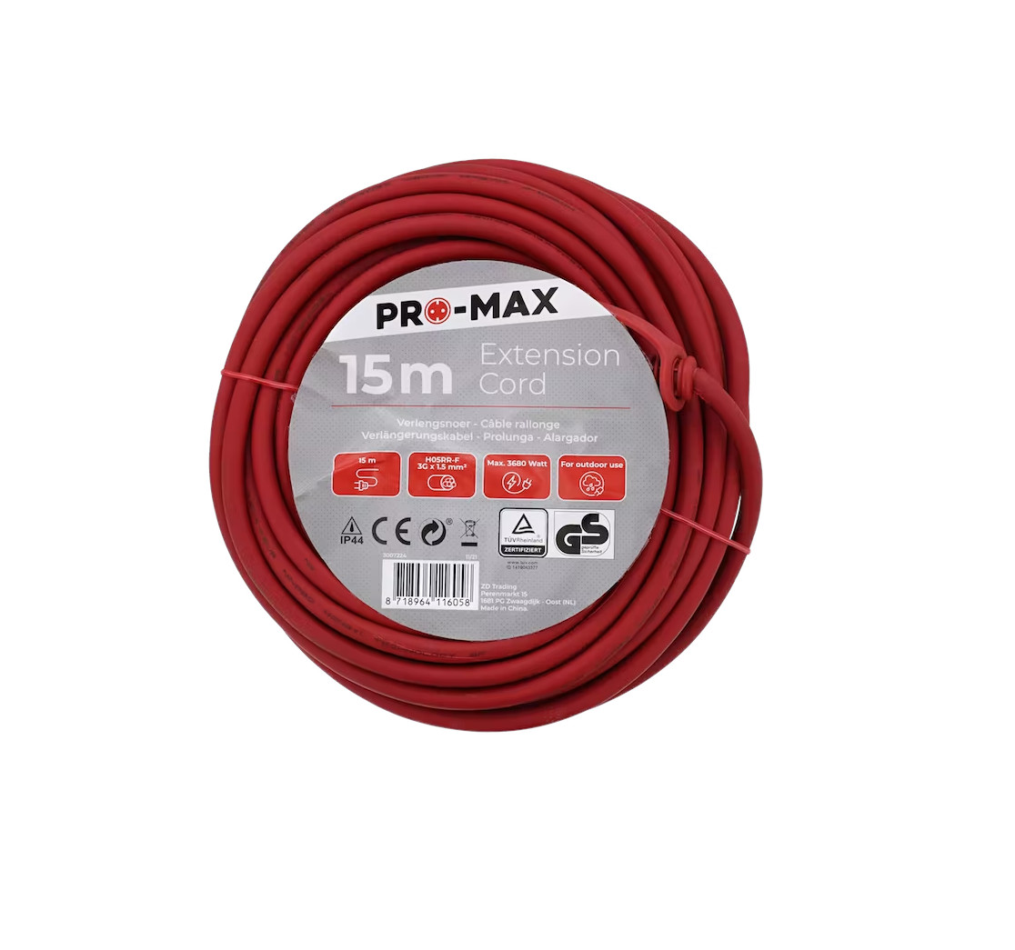 Pro Max Outdoor Verlängerungskabel 15 m