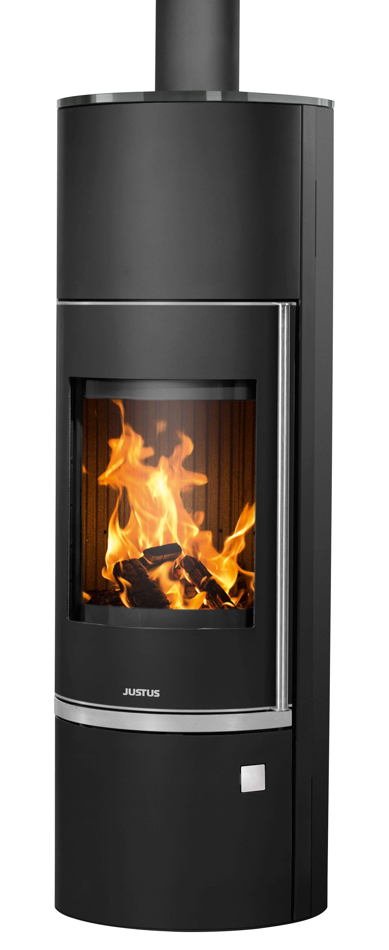 JUSTUS Kaminofen Faro Aqua 2.0 wasserführend Stahl Glas 8,5kW