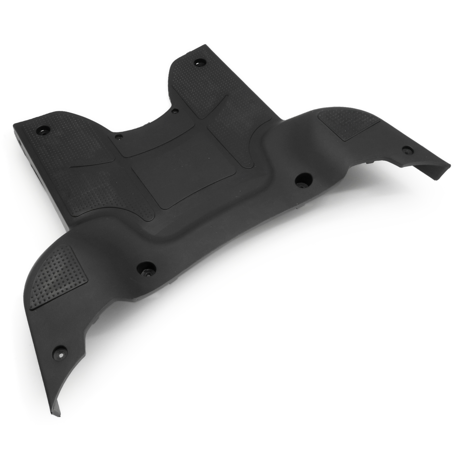 Rolektro Verkleidung, Fußplatte , schwarz für Trike25/YD