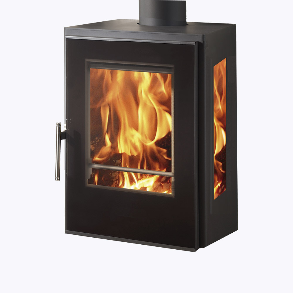 Panadero Dreischeiben Kaminofen Inca Wall 8 KW