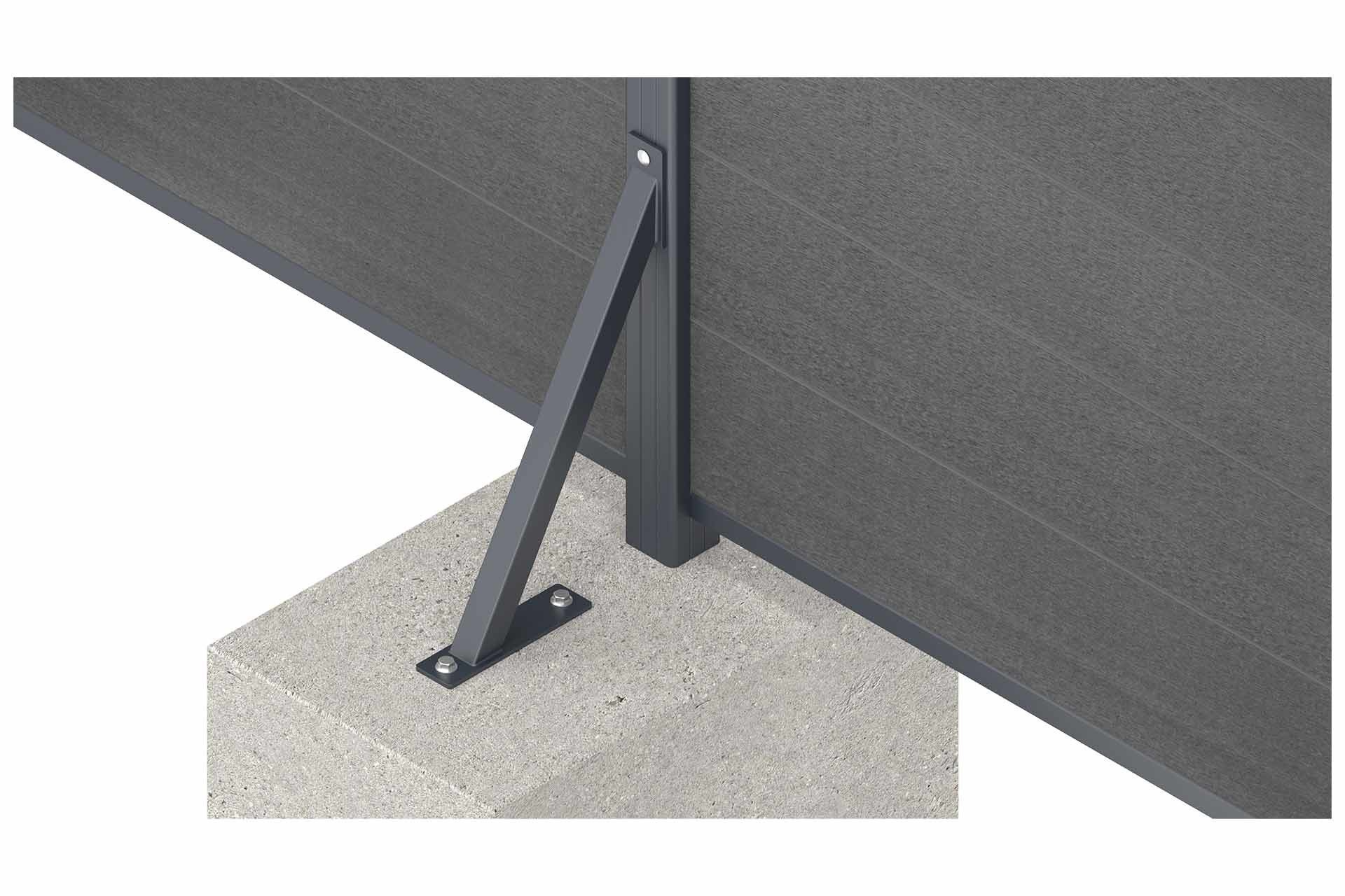 EASY-FENCE TORNADO Sturmanker Anthrazit
