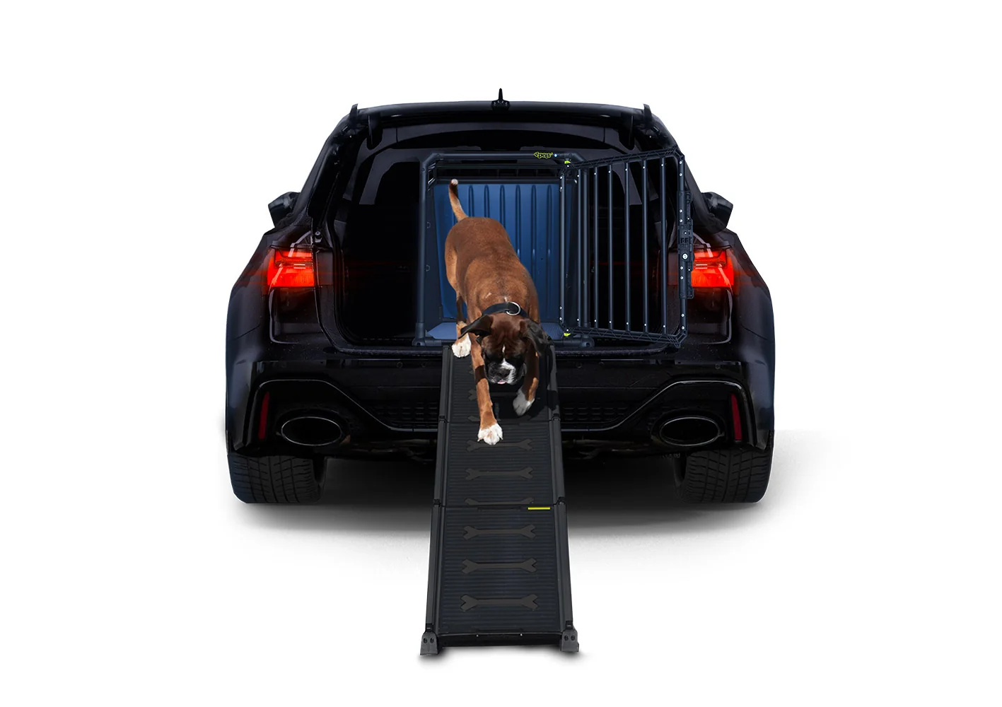 4pets EasySteps Teleskop-Hunderampe bis 100 kg