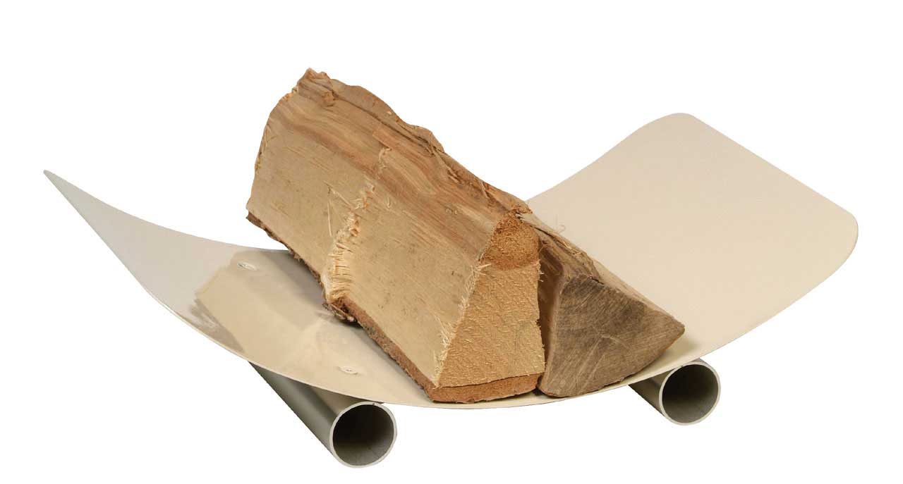 Holzkorb - Holzlege Lienbacher elfenbeinfarbig 46x30x10cm