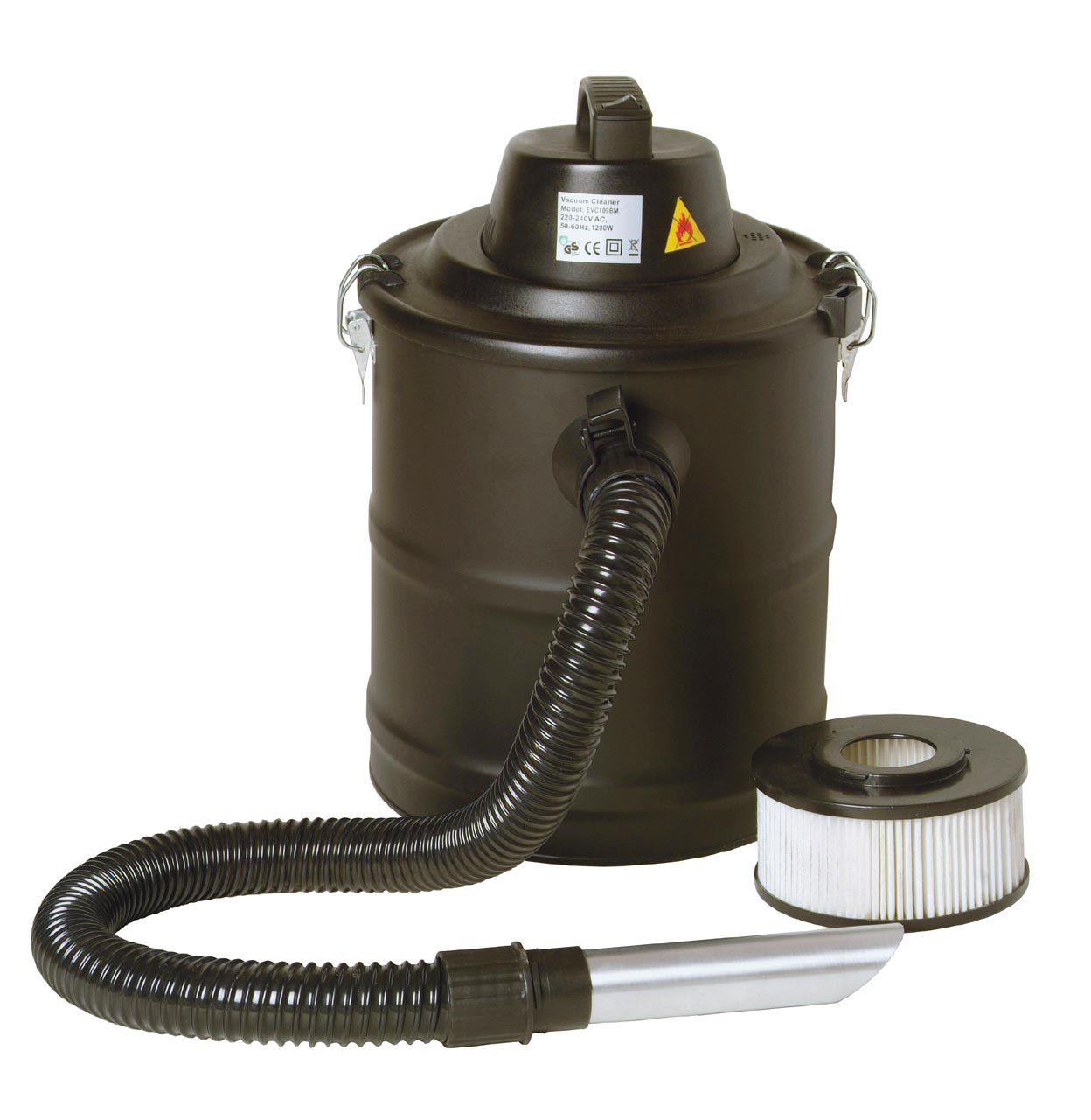 Aschesauger mit Motor Lienbacher HEPA Filter mit 1200W 20 Liter