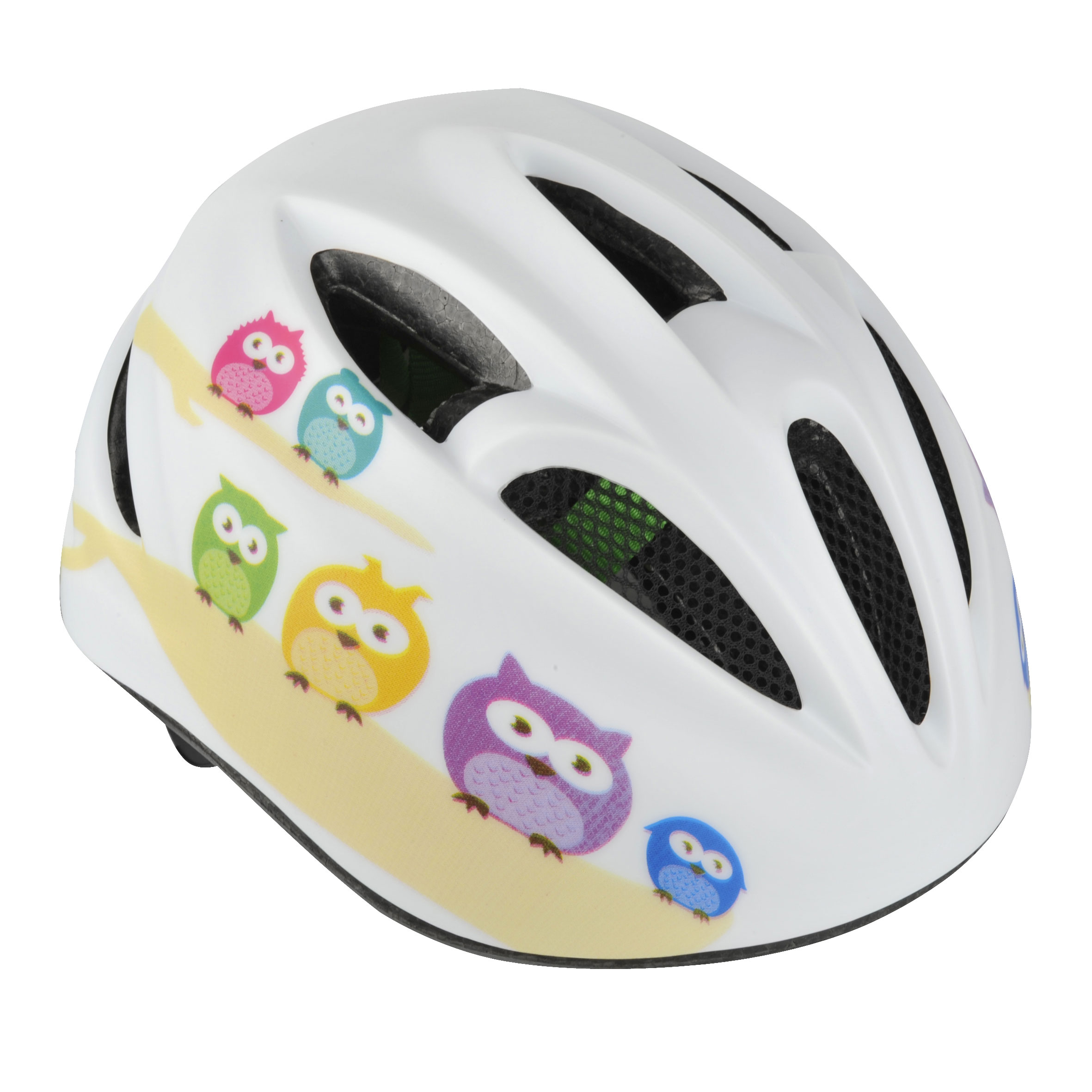 Fischer Fahrradhelm / Kinderhelm Eule Gr. S/M