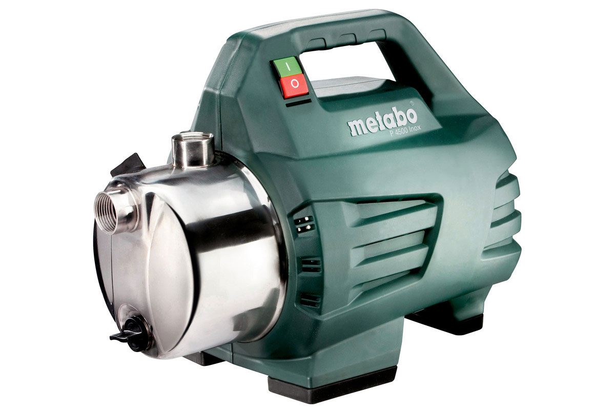 Metabo Gartenpumpe P 4500 Inox 1300 Watt / 4500 l/h