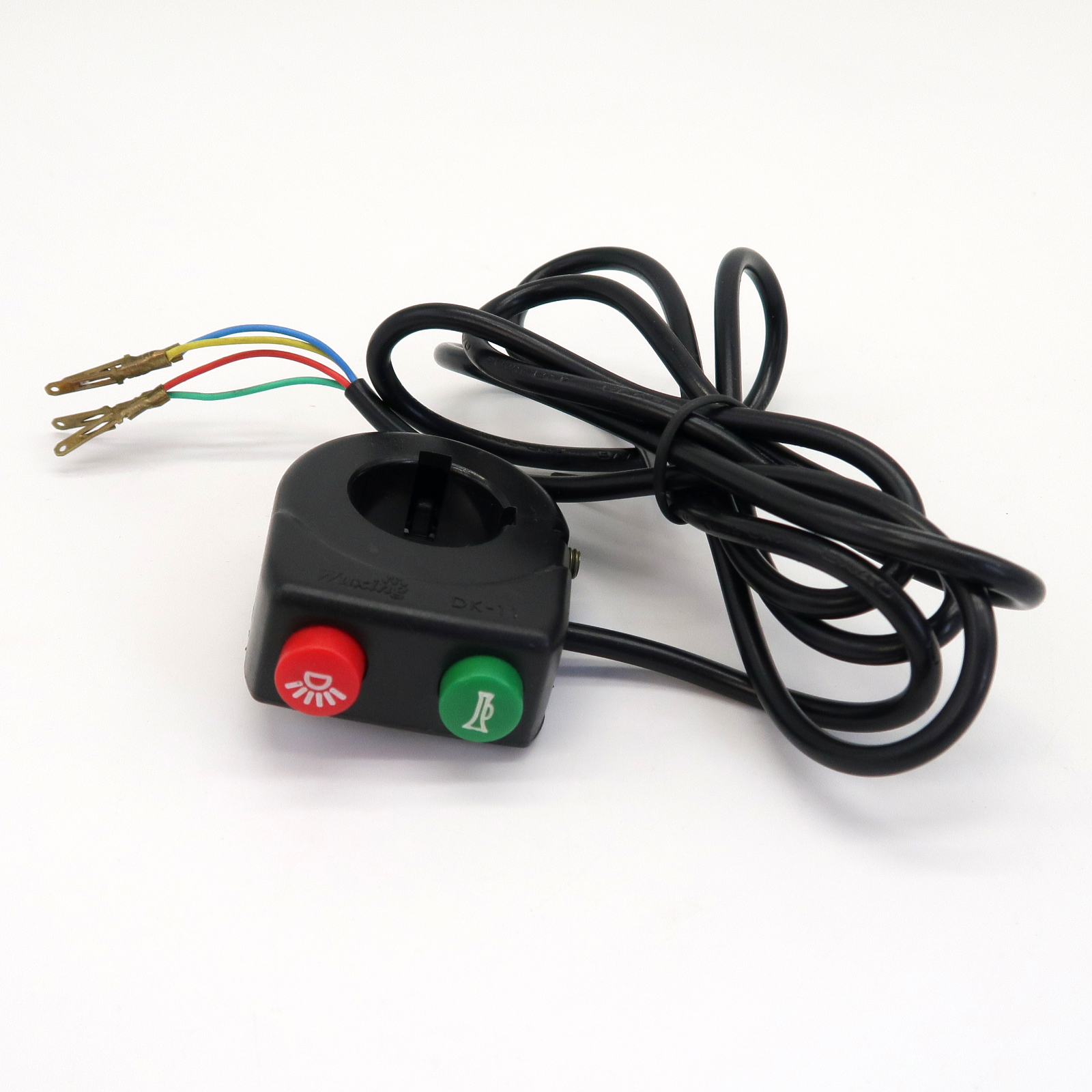 Rolektro Schalteinheit Licht + Hupe, mit 1,2 m Kabel ohne Stecker