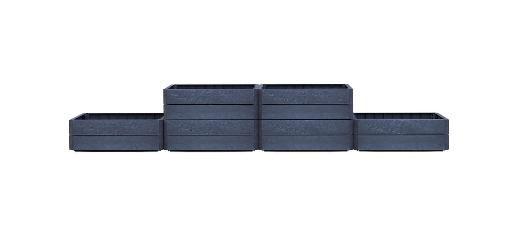 Ergo Vario 2 Hochbeet Stone 800x1800x750mm