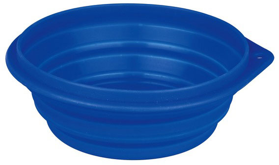 Reisenapf Trink- und Fressnapf Silikon klappbar TRIXIE 0,25Liter
