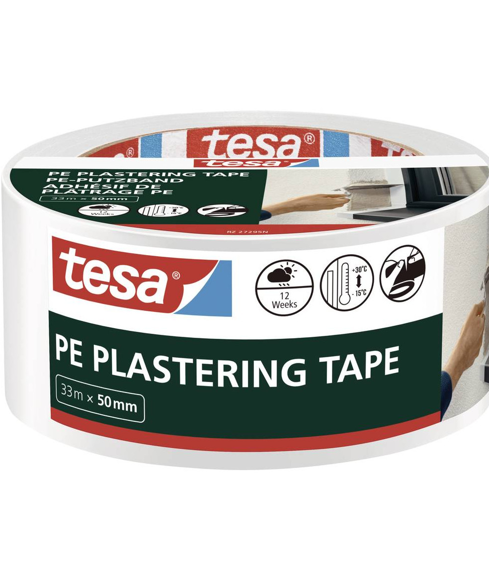 Tesa Putzband Putzklebeband 33 m x 5 cm
