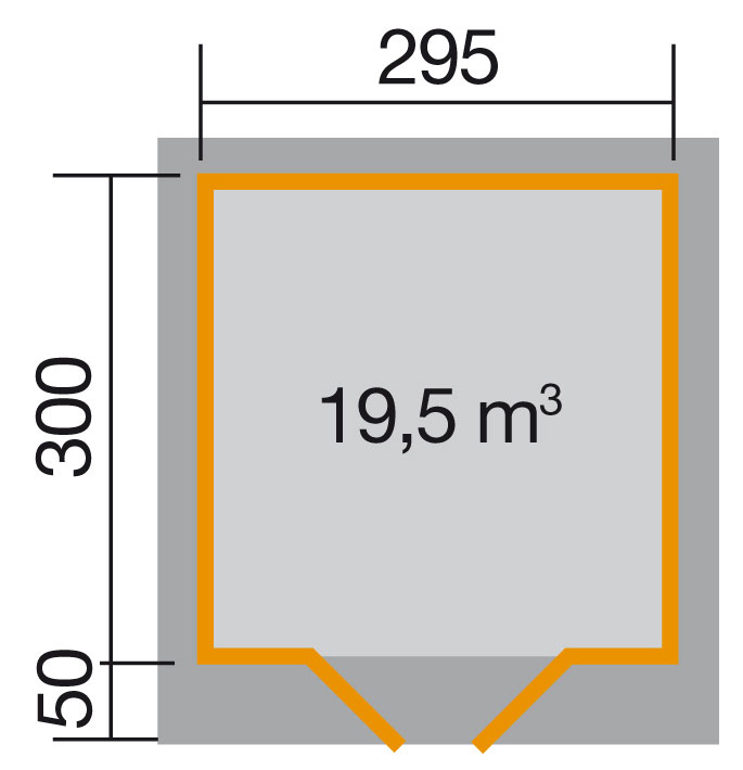 weka Komfort Designhaus 126 Plus Gr.3 schwedenrot