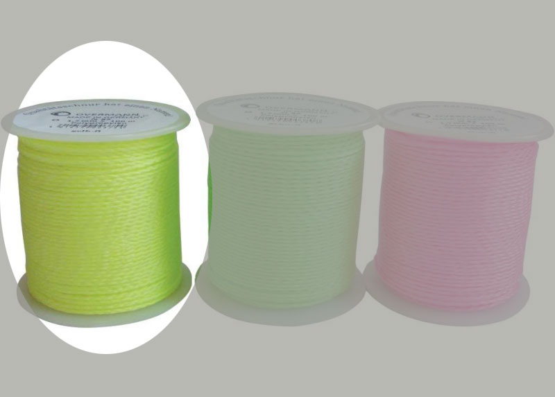 Maurerschnur PP fluoresz.2,0mm 100m gelb Overmann