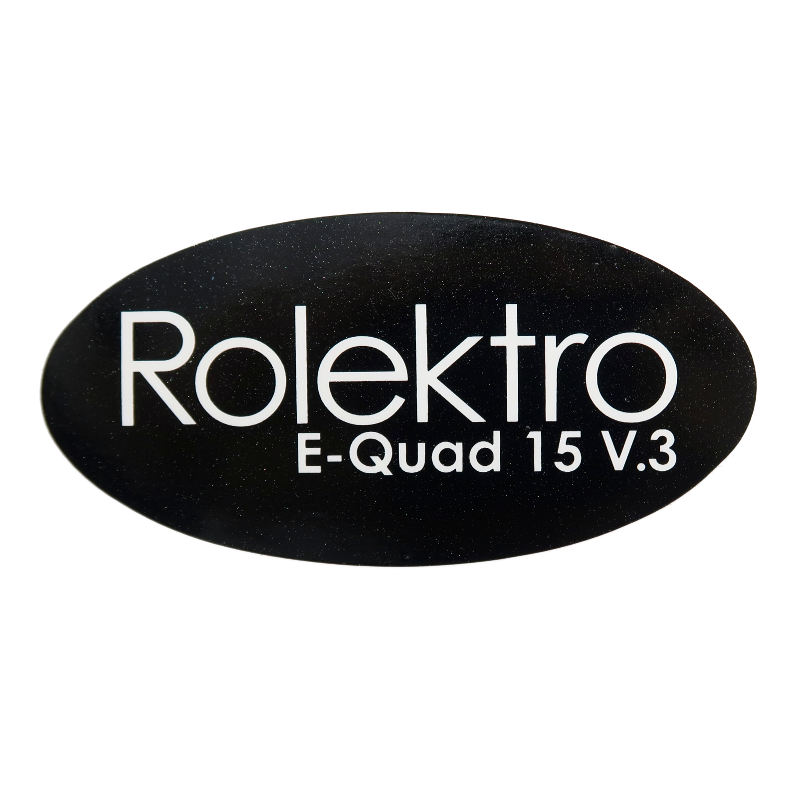 Rolektro Aufkleber Frontschürze "Rolektro E-Quad 15 V.3 für Quad