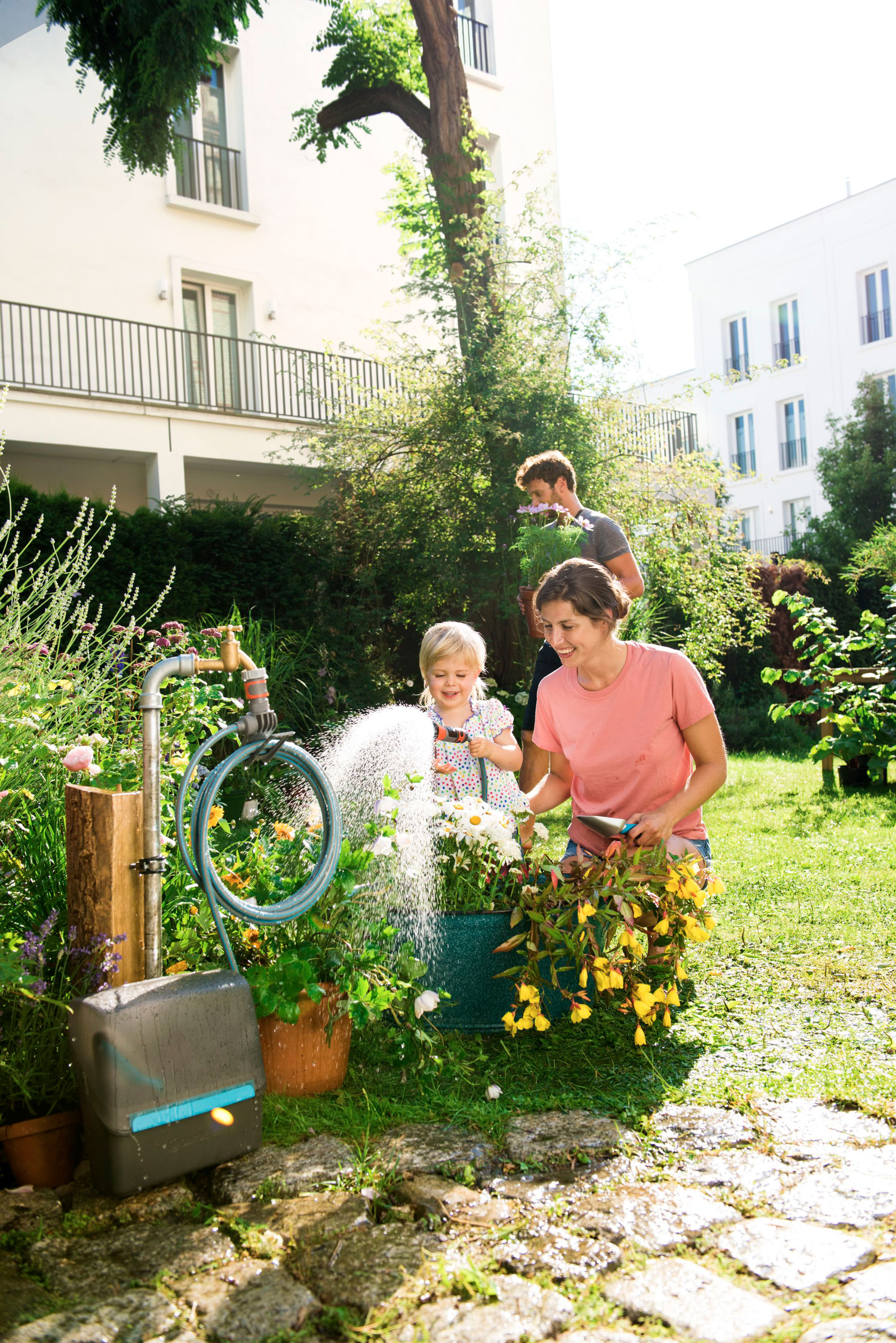 GARDENA city gardening Terrassen-Spiralschlauch 7,5m 18411-20
