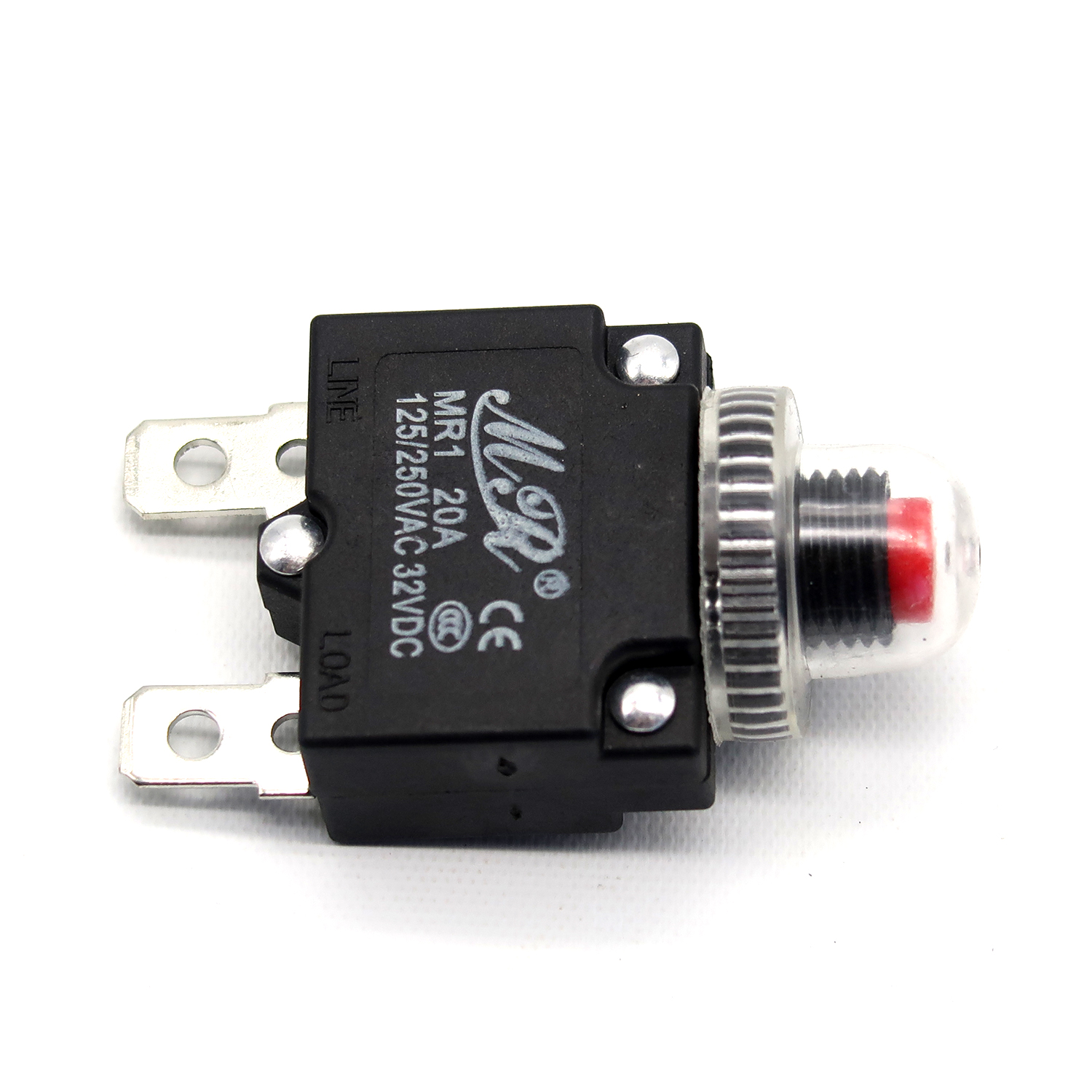 Rolektro Überlastschalter 20A für Trike6V2/V3/Quad6V2/V3/Pro