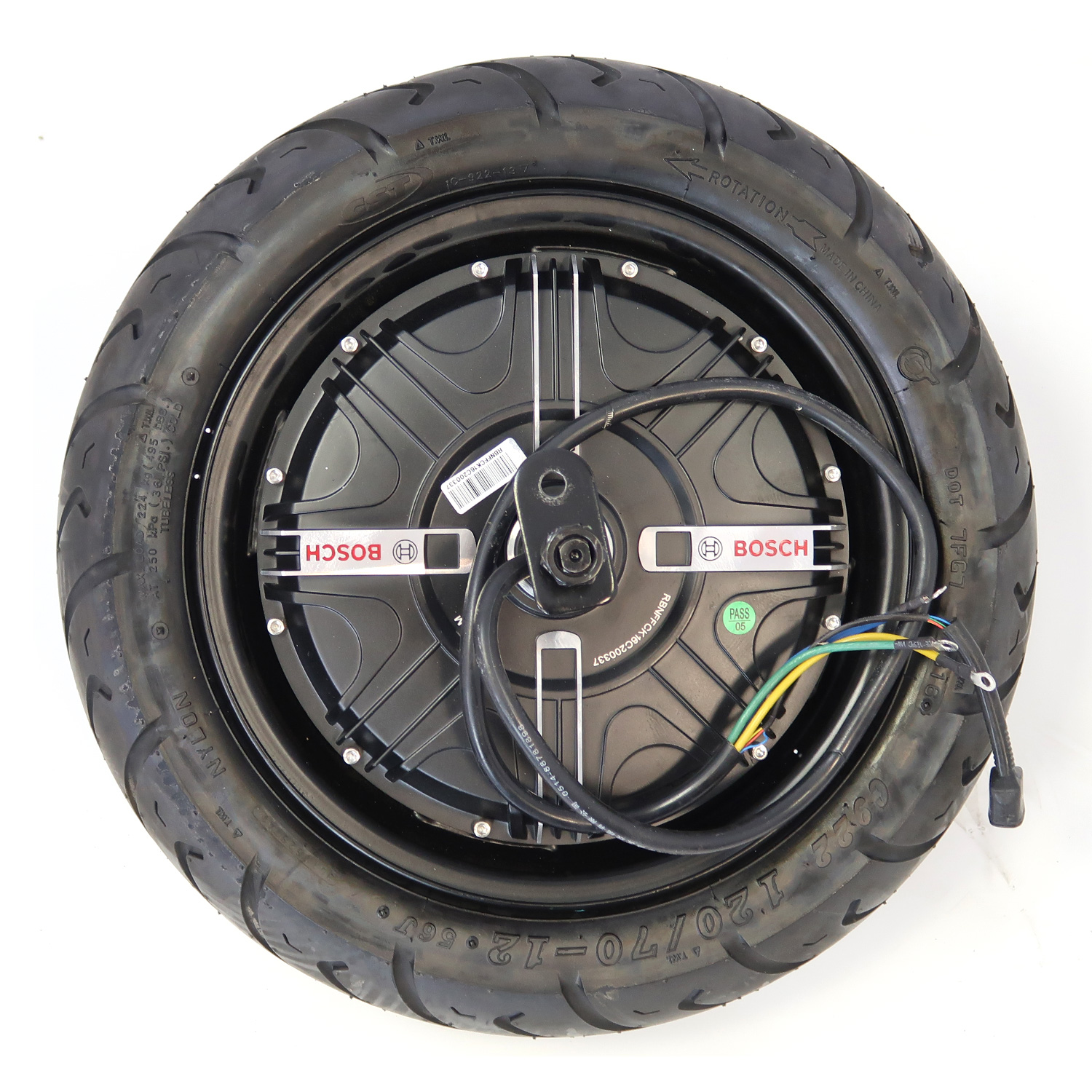 Rolektro Motor, 60V, 2000W mit Felge und Mantel für Ego2