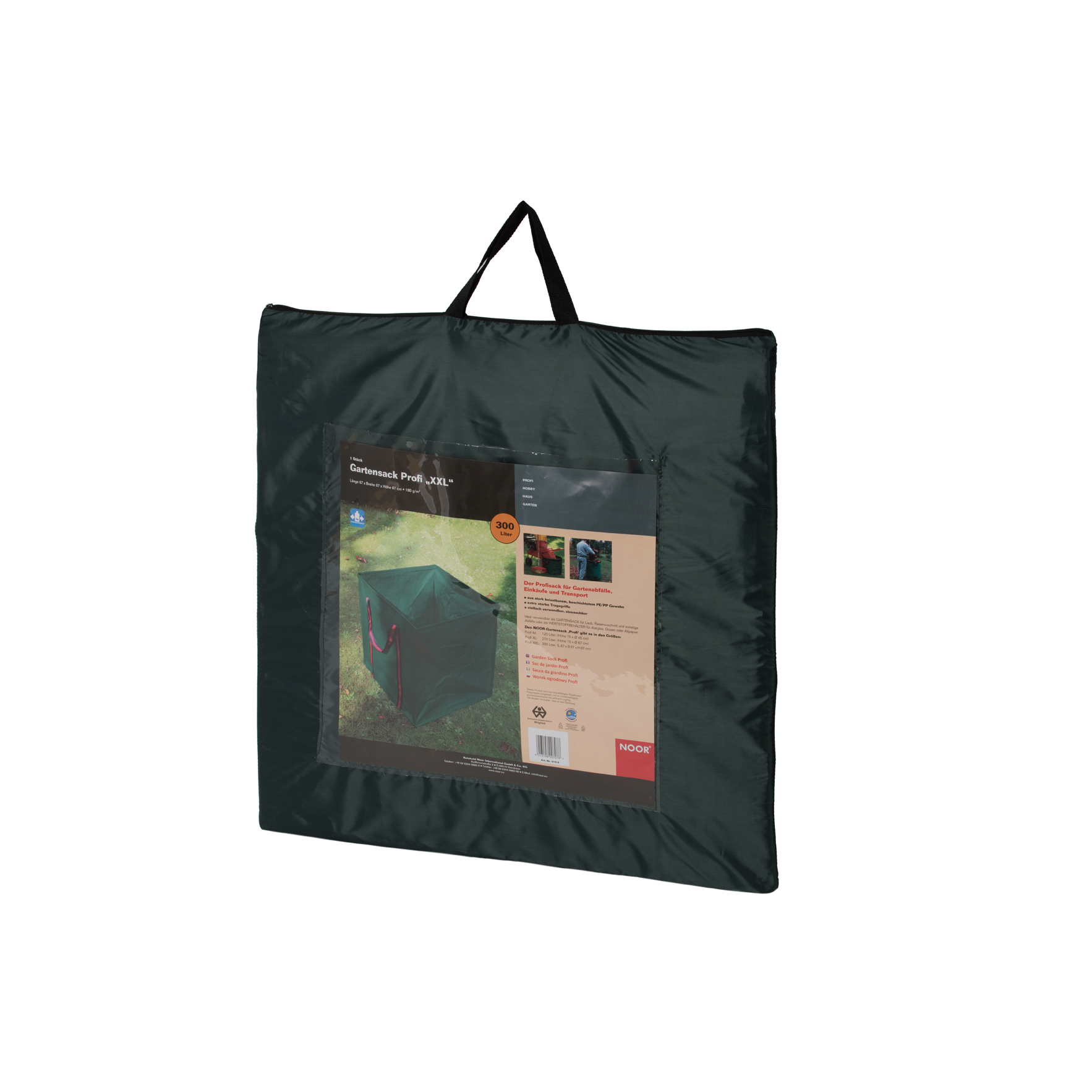 Gartensack Profi XXL Noor 300L 67x67x67cm grün