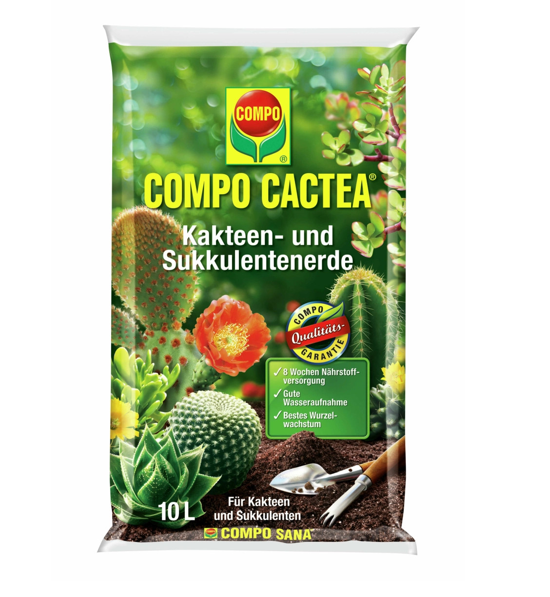 Compo Cactea Kakteen und Sukkulentenerde 10 L