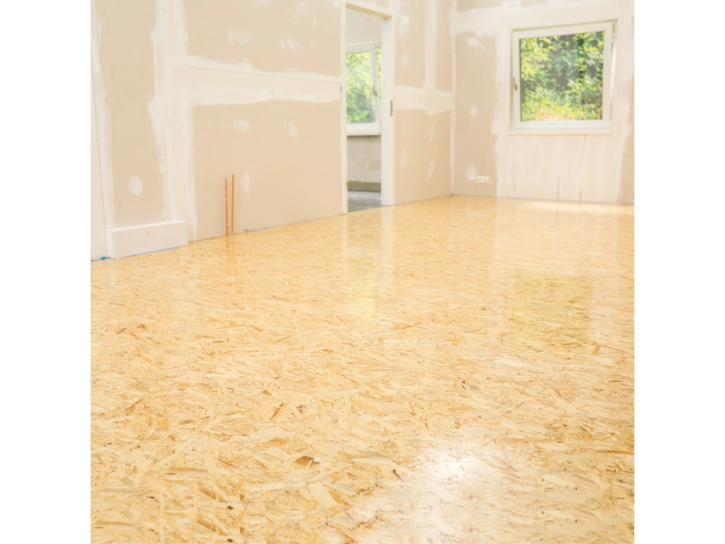 OSB-3-Verlegeplatte 18 mm mit Nut und Feder 205 cm x 62,5 cm