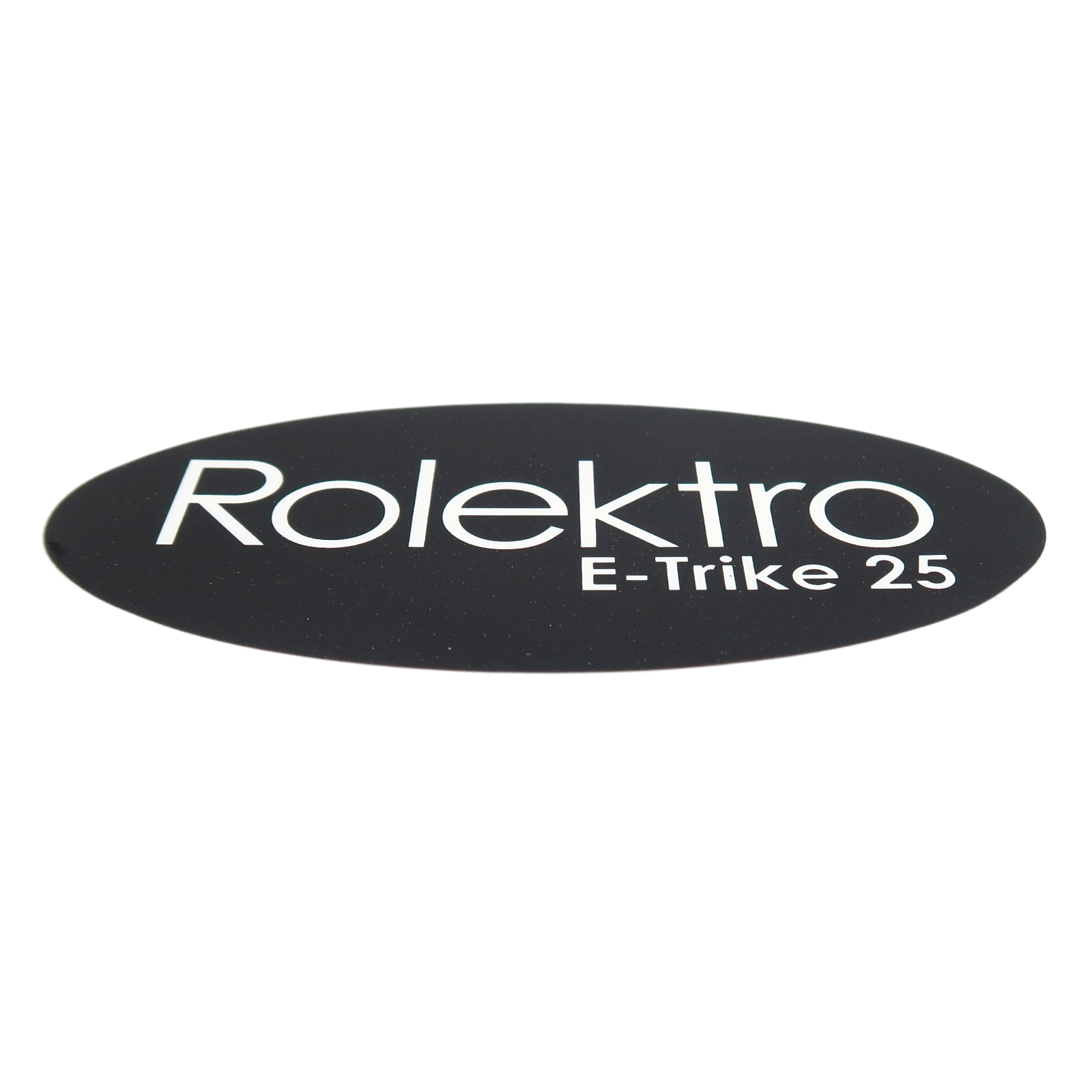 Rolektro Aufkleber Frontschürze "Rolektro E-Trike 25 für Trike25/R31