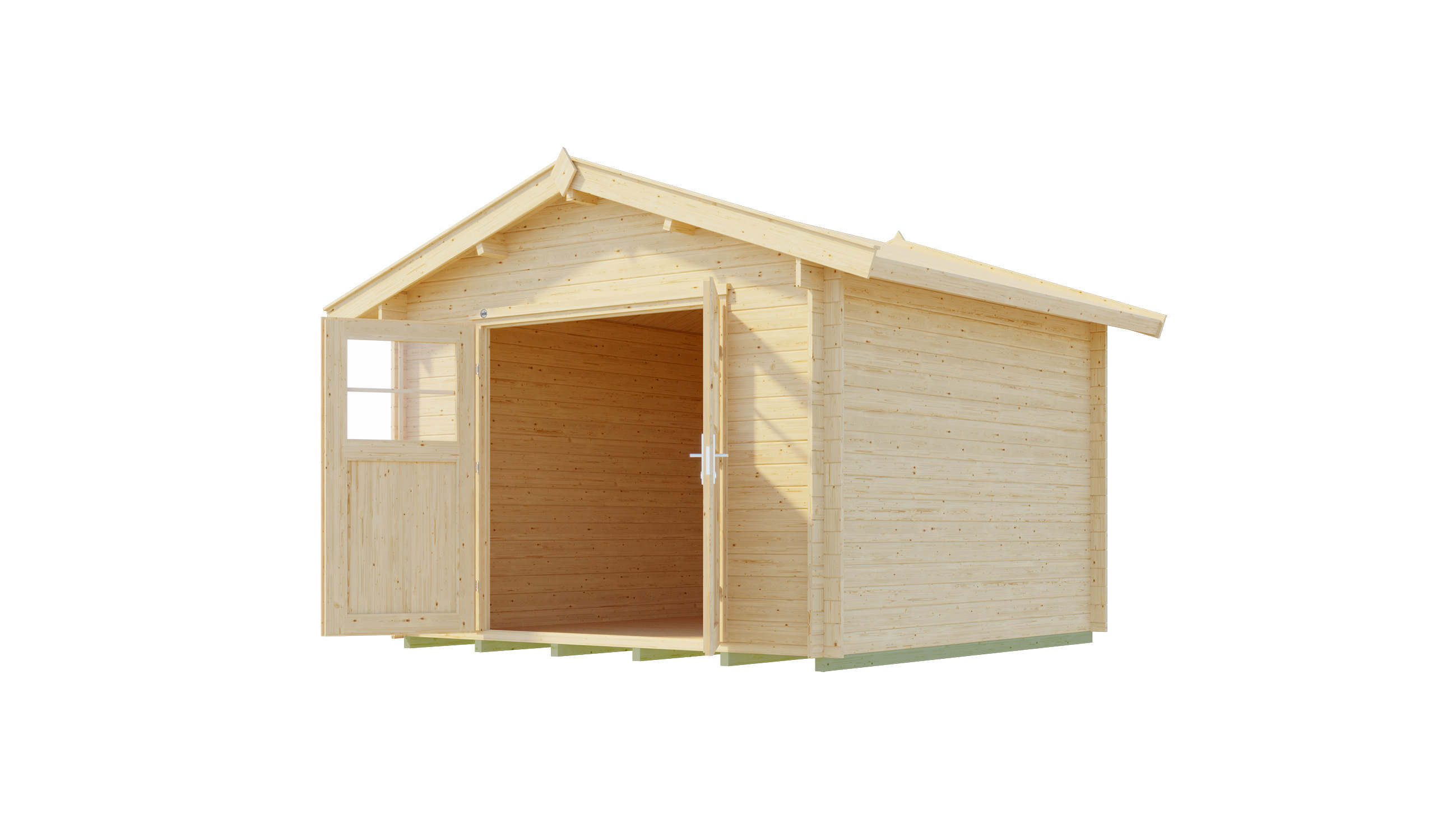 weka Gartenhaus Premium28 DT, 300 x 300