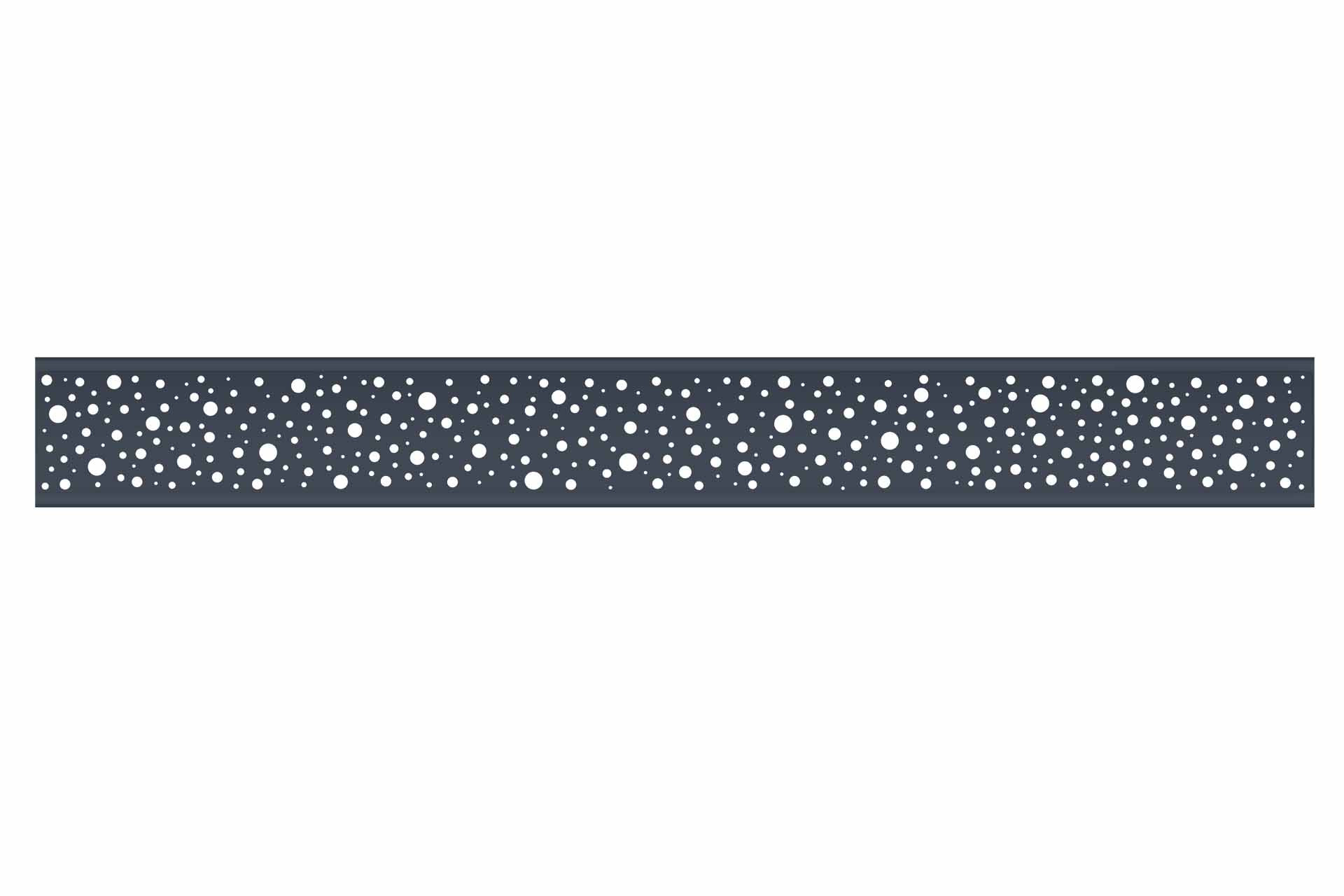 EASY-FENCE Inlay ASTRO Anthrazit, 21 x 180 cm