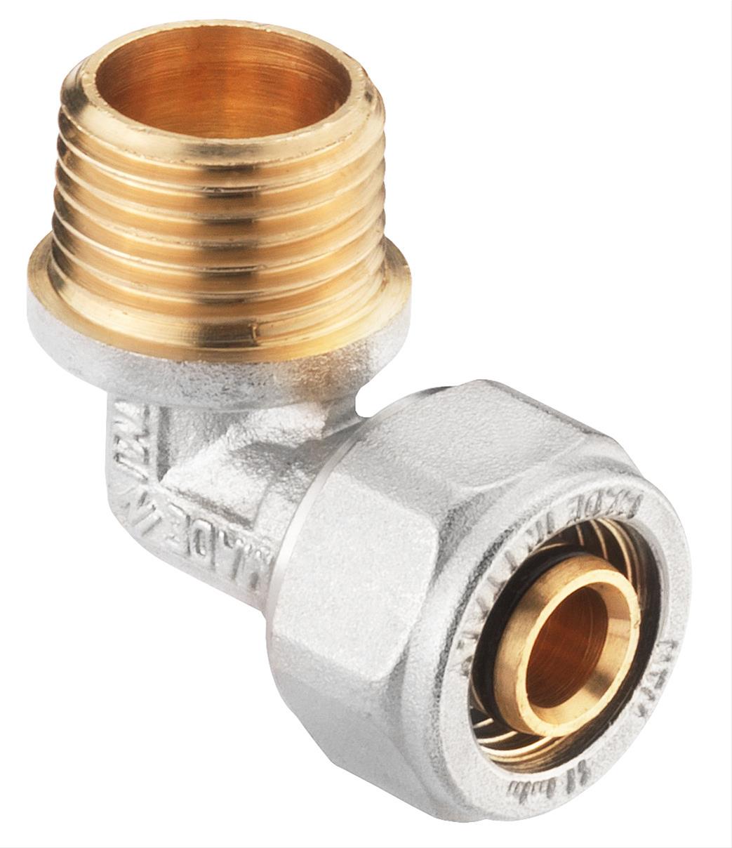 VRS Winkel 16mm x 1/2" AG 90° kpl.