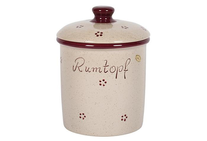 Rumtopf Rubin Steingut 3 Liter