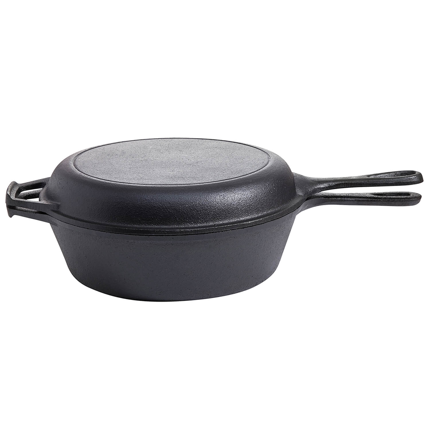 Gusseisenkuss® 2in1 Topf und Pfanne Ø25,5cm