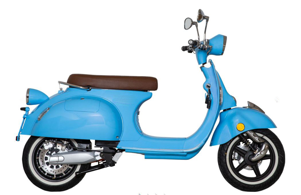 Ginabella  EV 3000 Retro E Roller blau