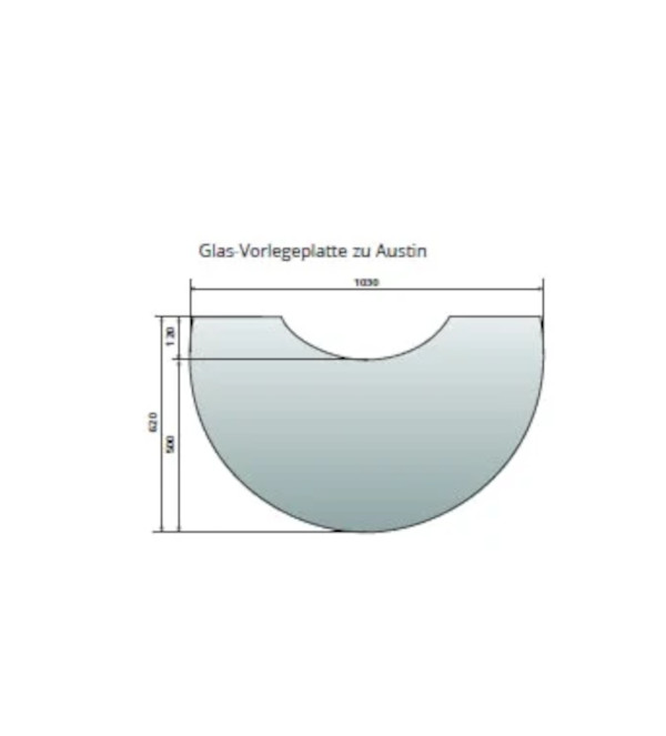 Justus Funkenschutzplatte für Austin 5 + Austin 7