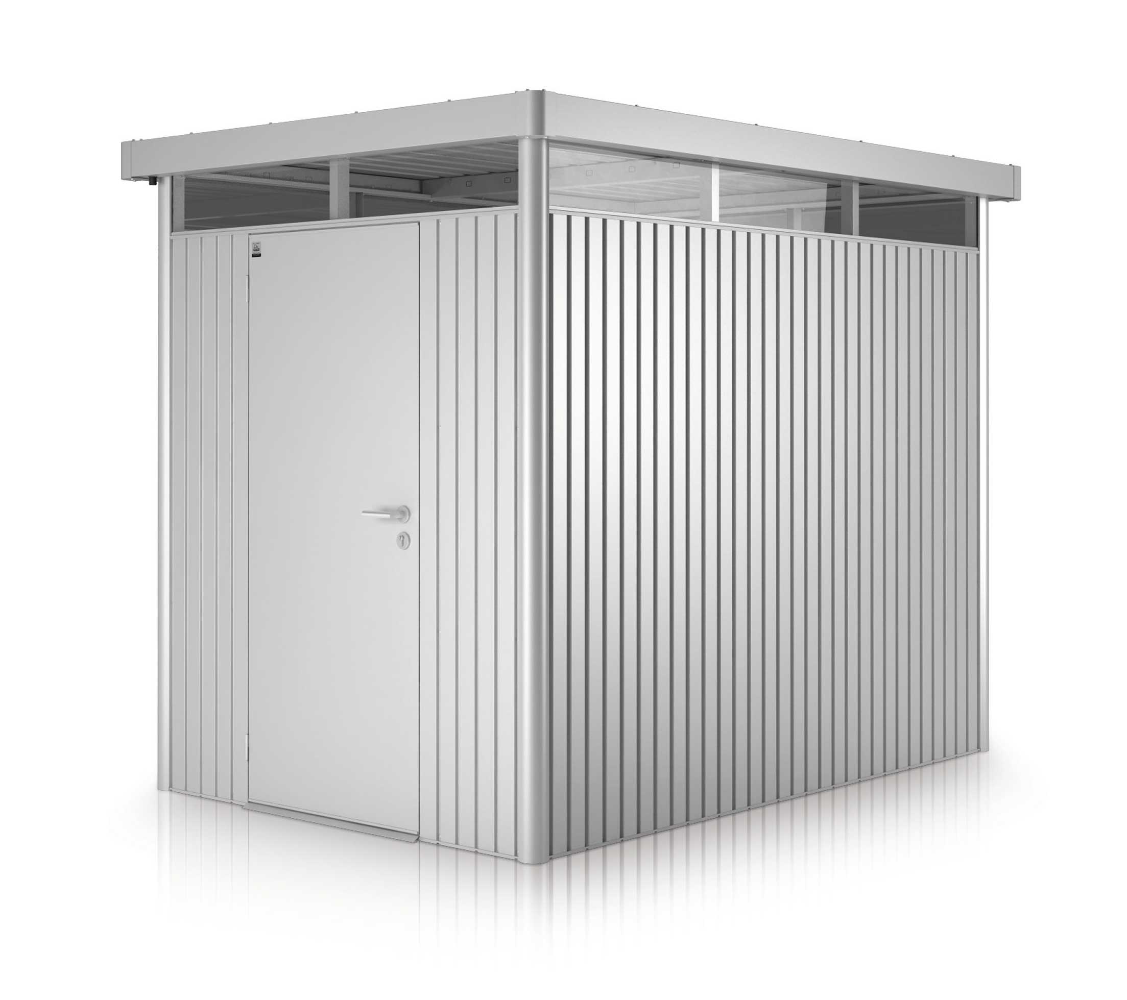 Gerätehaus Biohort HighLine H2 silber-metallic 275x195cm