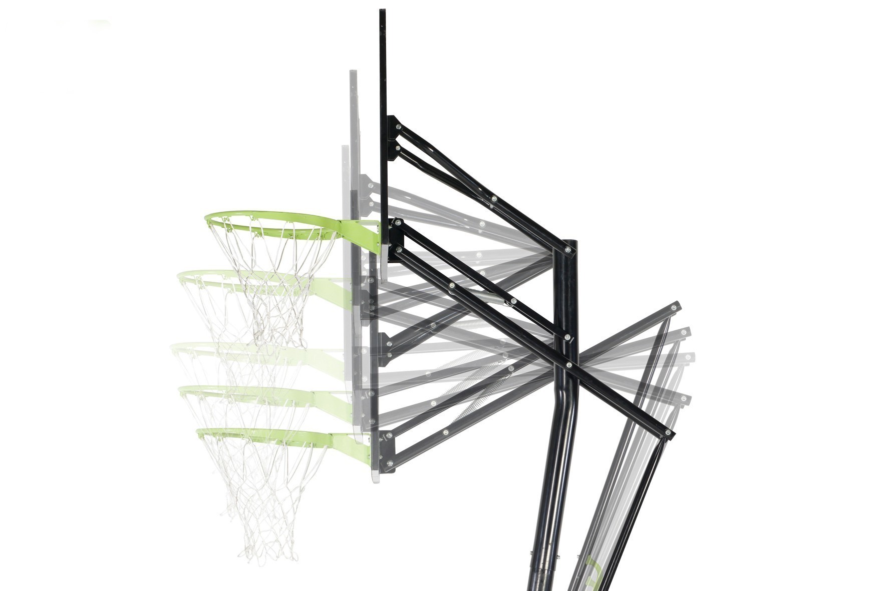 Basketballkorb mit Ständer und Bodenanker EXIT 230-305cm Basketballkorb mit Ständer und Bodenanker EXIT 230-305cm