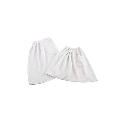 Eliga Sauna Kilt für Damen L80cm weiß