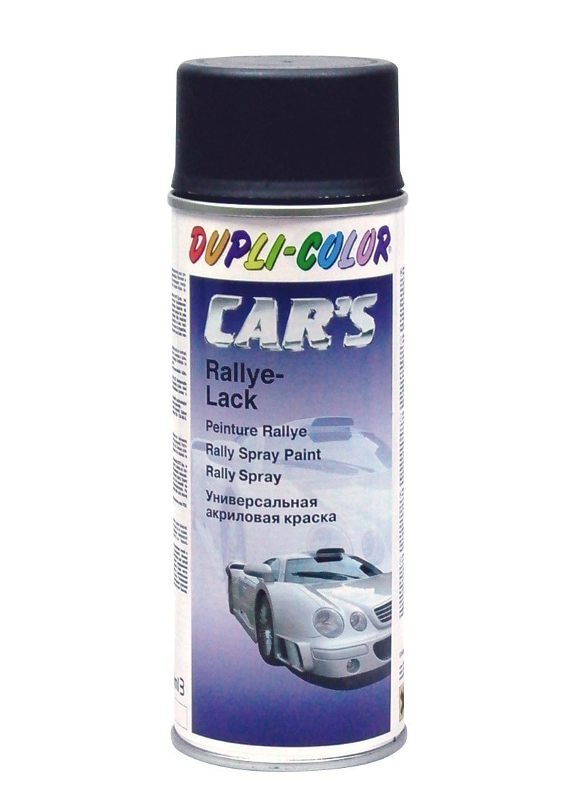 Lack Spray Dupli-Color Car´s Rallye-Lack schwarz matt 400 ml