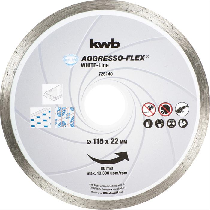 AGGRESSO-FLEX® White-Line DIAMANT Trennscheiben ø115