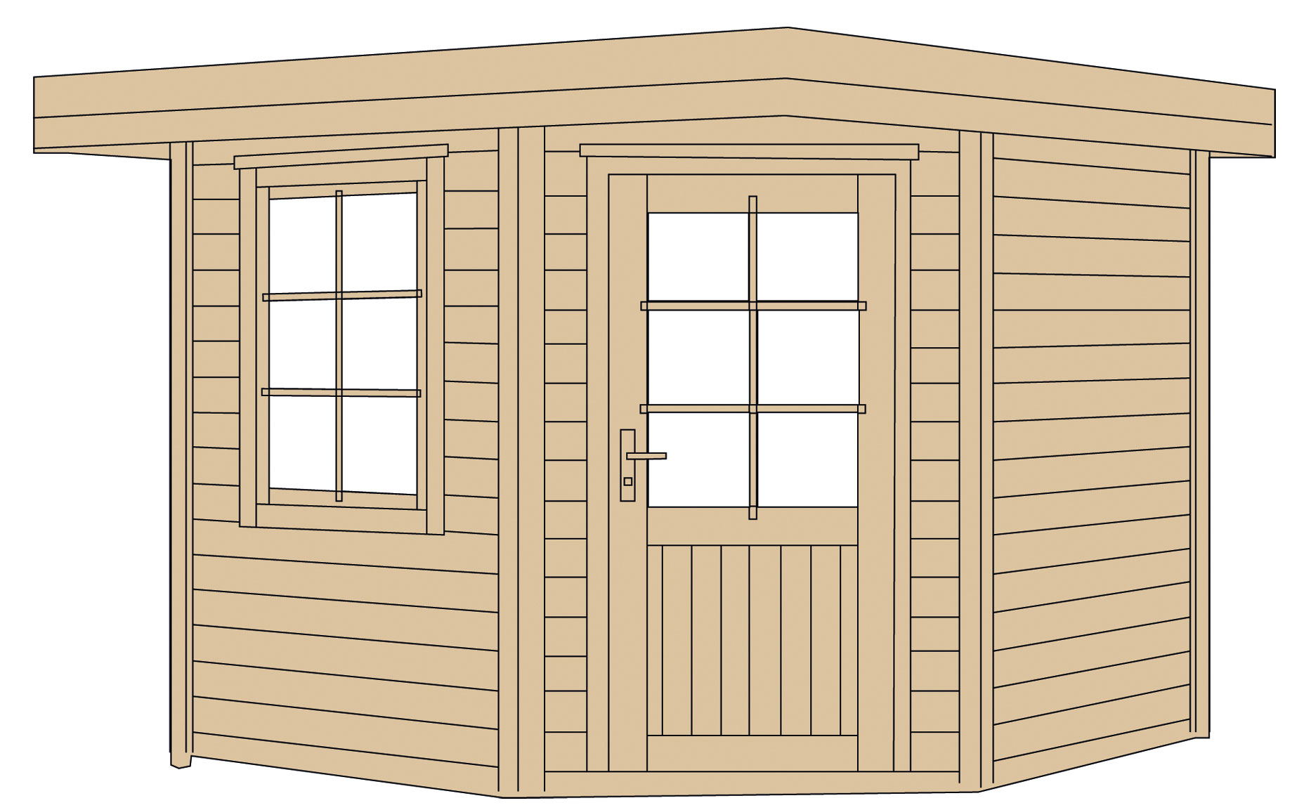 weka Komfort Designhaus 213 Plus Gr.1 natur