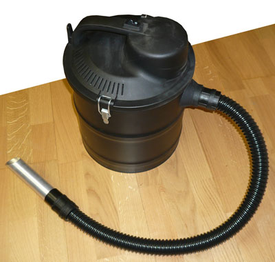 Aschesauger mit Motor Lienbacher 1200W 18 Liter mit Abklopfmechanik