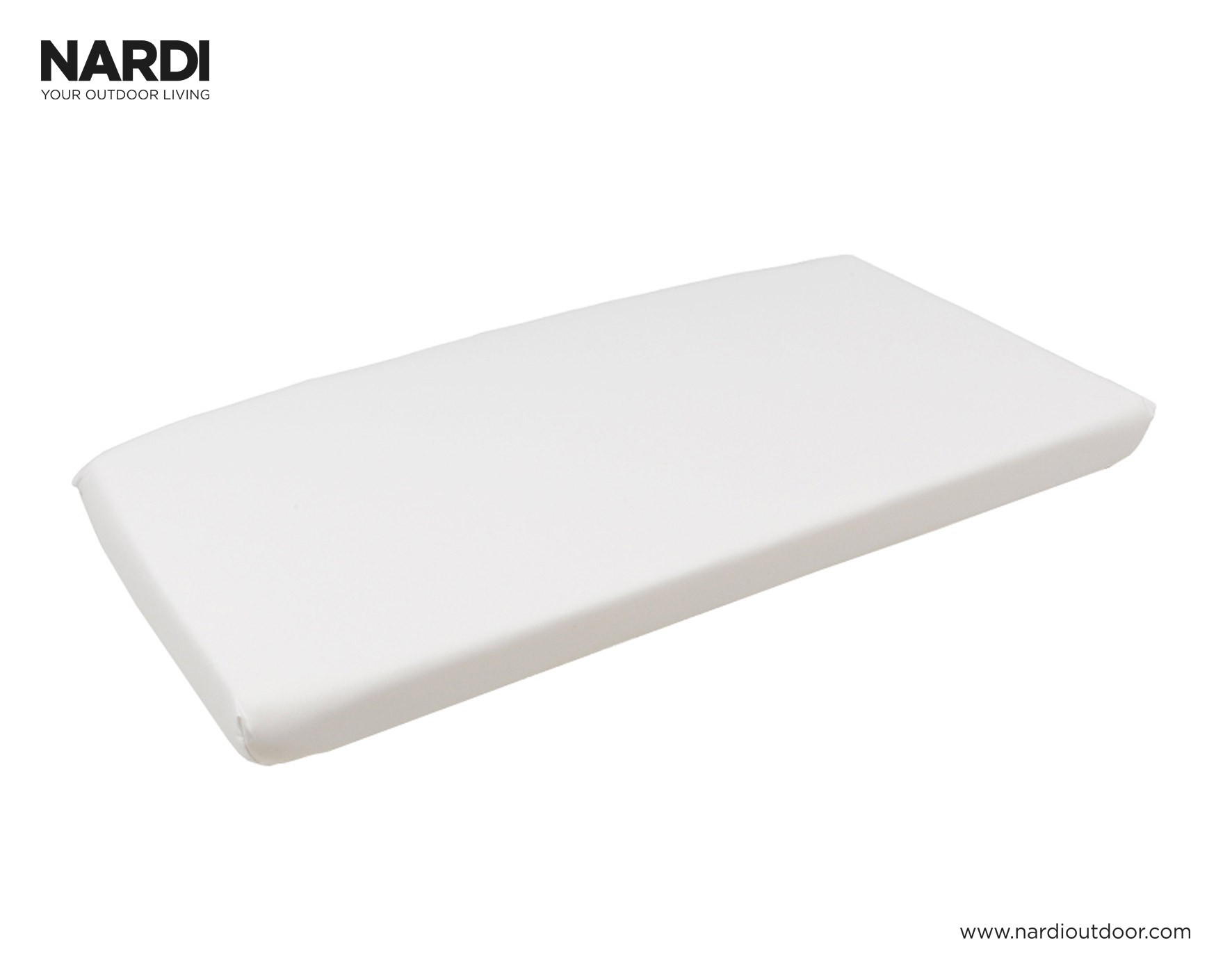 Auflage / Polster für Nardi Gartenbank Net Bench bianco