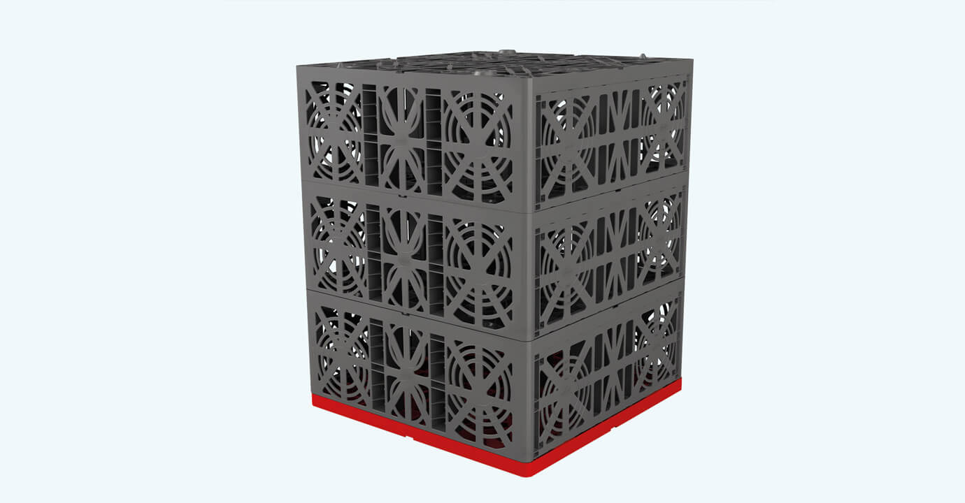 Graf Versickerungsblock EcoBloc Inspect flex 205 l (halbe Lage)