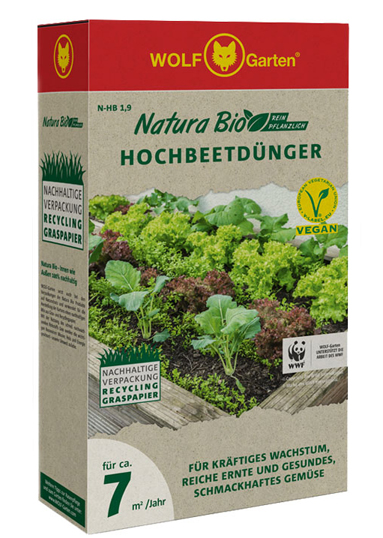 Wolf Garten Natura Bio Hochbeetdünger N-HB 1,9