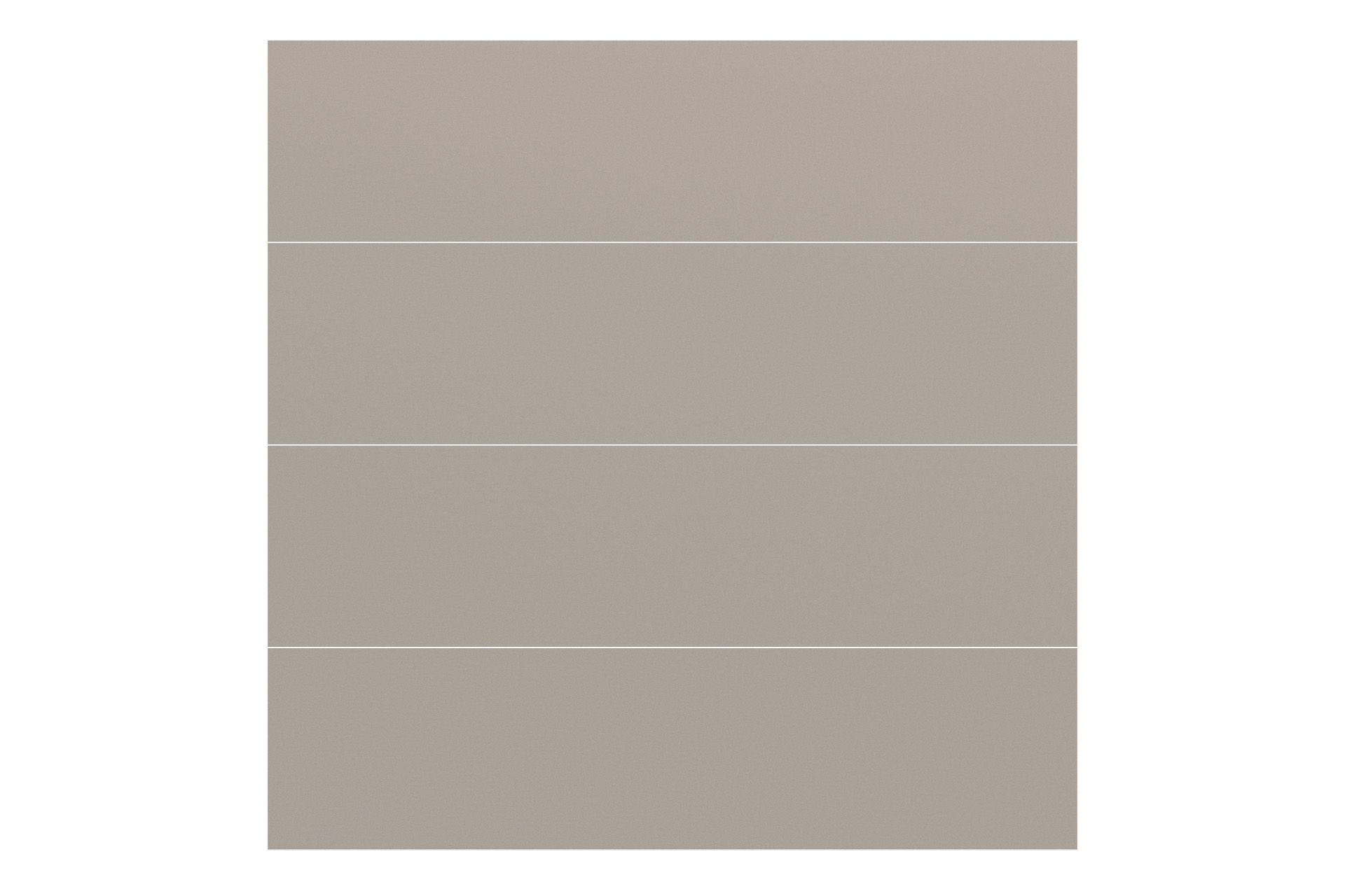 EASY-BOARDS 4er-Set Milchglas, 4 Platten à 177 x 44,1 cm